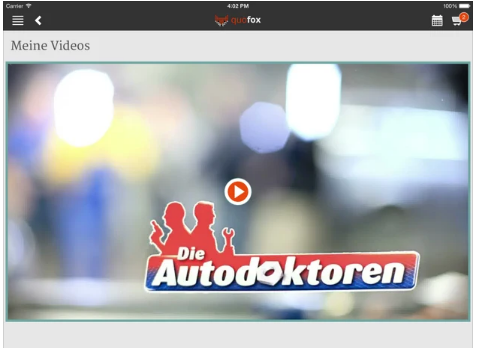 screenshot of quofox Learning Suite